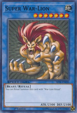 Super War-Lion - SBTK-EN030 - Common - 1st Edition available at 401 Games Canada
