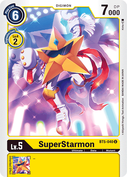 SuperStarmon - BT5-040 - Uncommon available at 401 Games Canada