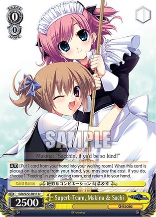 Superb Team, Makina & Sachi - GRI/S72-E011 - Uncommon available at 401 Games Canada