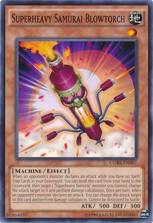 Superheavy Samurai Blowtorch - CORE-EN007 - Common - Unlimited available at 401 Games Canada