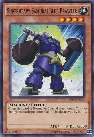 Superheavy Samurai Blue Brawler - DUEA-EN011 - Common - Unlimited available at 401 Games Canada