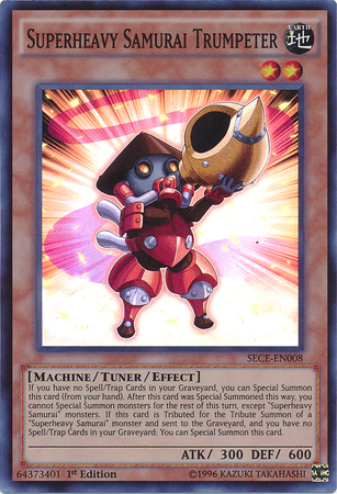 Superheavy Samurai Trumpeter - SECE-EN008 - Super Rare - 1st Edition available at 401 Games Canada