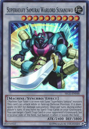 Superheavy Samurai Warlord Susanowo - SECE-EN048 - Super Rare - Unlimited available at 401 Games Canada