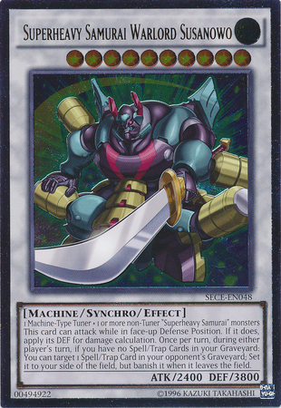 Superheavy Samurai Warlord Susanowo - SECE-EN048 - Ultimate Rare - Unlimited available at 401 Games Canada