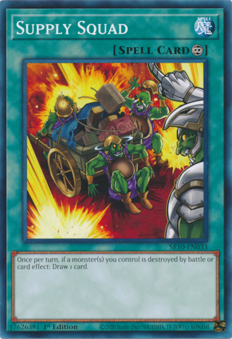 Supply Squad - SR10-EN033 - Common - 1st Edition available at 401 Games Canada