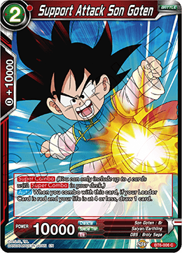 Support Attack Son Goten - BT6-006 - Common (FOIL) available at 401 Games Canada