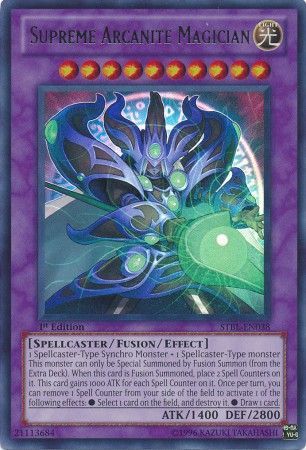 Supreme Arcanite Magician - STBL-EN038 - Ultra Rare - 1st Edition available at 401 Games Canada