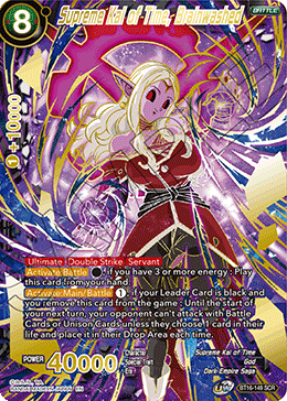 Supreme Kai of Time, Brainwashed - BT16-149 - Secret Rare available at 401 Games Canada