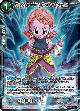 Supreme Kai of Time, Guardian of Spacetime - SD14-05 - Starter Rare available at 401 Games Canada