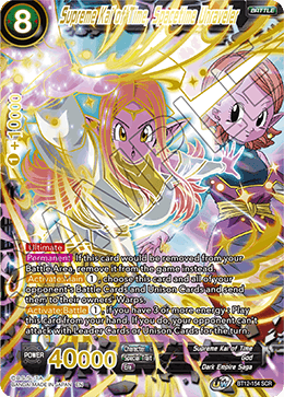 Supreme Kai of Time, Spacetime Unraveler - BT12-154 - Secret Rare available at 401 Games Canada