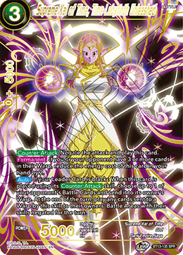 Supreme Kai of Time, Time Labyrinth Unleashed - BT13-135 - Special Rare (SPR) available at 401 Games Canada