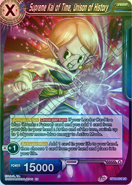 Supreme Kai of Time, Unison of History - BT10-034 - Uncommon (FOIL) available at 401 Games Canada