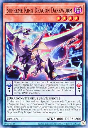 Supreme King Dragon Darkwurm - OP23-EN018 - Common - Unlimited