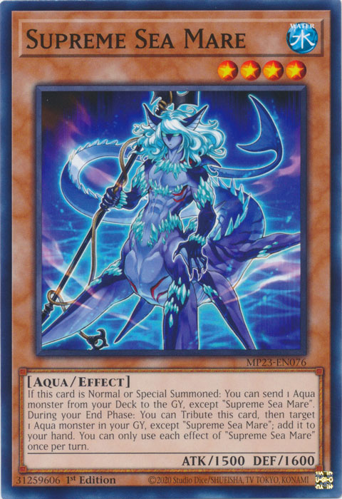 Supreme Sea Mare - MP23-EN076 - Common - 1st Edition available at 401 Games Canada