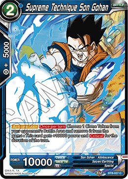 Supreme Technique Son Gohan - BT8-027 - Common available at 401 Games Canada