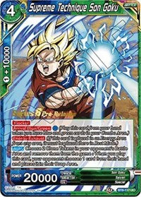 Supreme Technique Son Goku - BT8-117 - Promo (Series 8 Pre-Release) available at 401 Games Canada