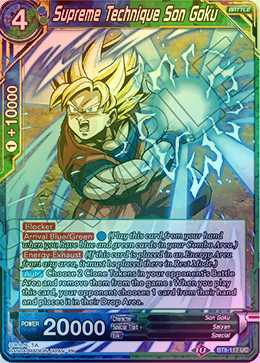 Supreme Technique Son Goku - BT8-117 - Uncommon (FOIL) available at 401 Games Canada