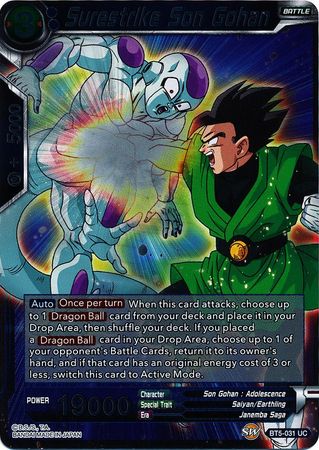 Surestrike Son Gohan (FOIL) available at 401 Games Canada