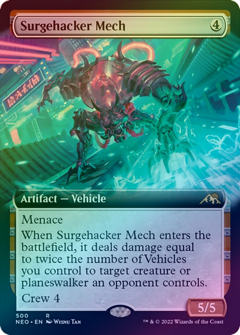 401 Games Canada - Surgehacker Mech - Extended Art (NEO) (Foil)