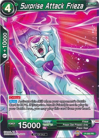 Surprise Attack Frieza - P-090 - Promo available at 401 Games Canada