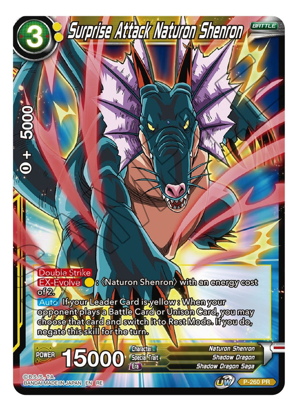 Surprise Attack Naturon Shenron - P-260 - Uncommon (Reprint) available at 401 Games Canada