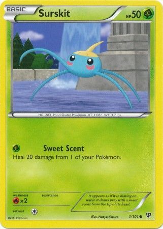 Surskit - 1/101 - Common available at 401 Games Canada