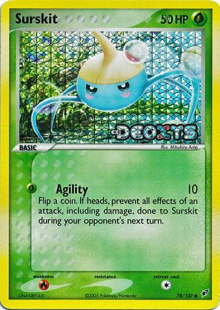 Surskit - 78/107 - Common - Reverse Holo available at 401 Games Canada