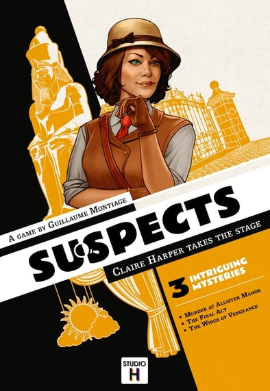 Suspects: Claire Harper Takes the Stage available at 401 Games Canada