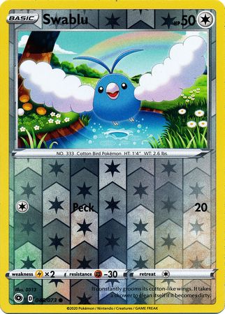 Swablu - 048/073 - Common - Reverse Holo available at 401 Games Canada