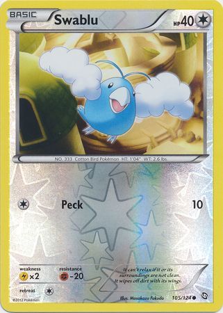 Swablu - 105/124 - Common - Reverse Holo available at 401 Games Canada