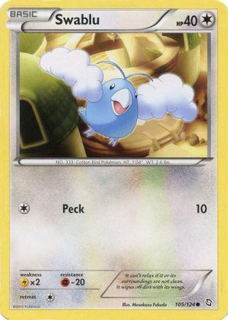 Swablu - 105/124 - Common available at 401 Games Canada