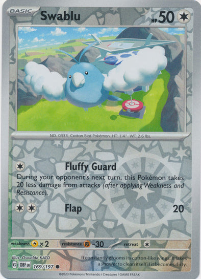 Swablu - 169/197 - Common - Reverse Holo available at 401 Games Canada