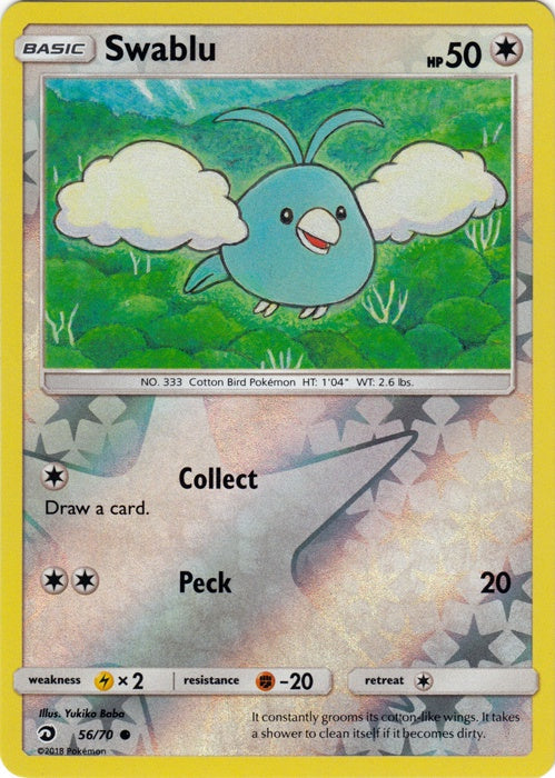 Swablu - 56/70 - Common - Reverse Holo available at 401 Games Canada