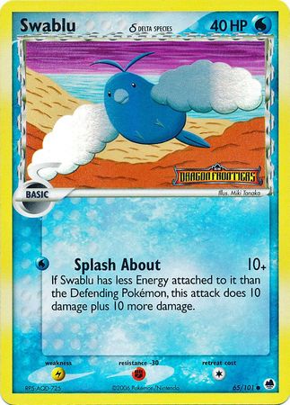 Swablu - 65/101 - Common - Reverse Holo available at 401 Games Canada