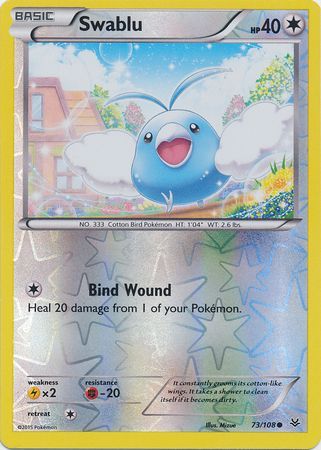 Swablu - 73/108 - Common - Reverse Holo available at 401 Games Canada