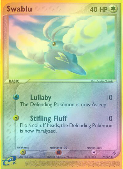 Swablu - 75/97 - Common - Reverse Holo available at 401 Games Canada