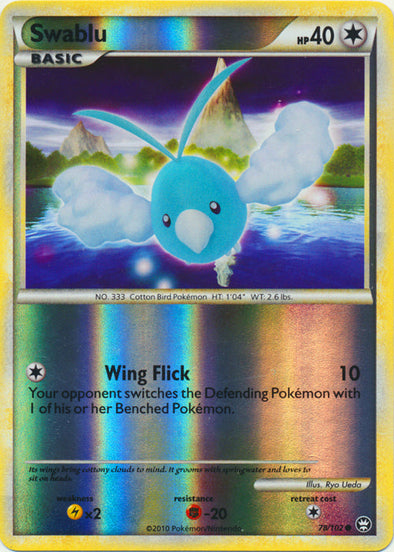 Swablu - 78/102 - Common - Reverse Holo available at 401 Games Canada