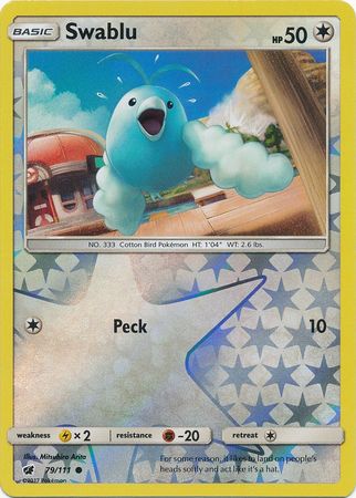 Swablu - 79/111 - Common - Reverse Holo available at 401 Games Canada