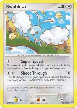 Swablu - 86/106 - Common available at 401 Games Canada