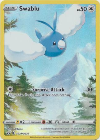 Swablu - GG27/GG70 - Holo Rare available at 401 Games Canada