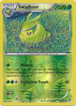 Swadloon - 6/119 - Uncommon - Reverse Holo available at 401 Games Canada