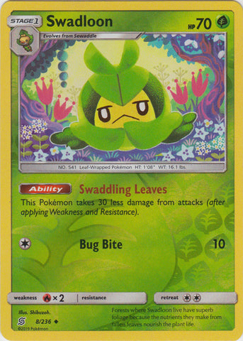 Swadloon - 8/236 - Uncommon - Reverse Holo available at 401 Games Canada