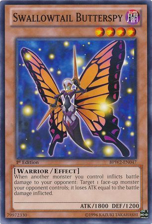 Swallowtail Butterspy - BPW2-EN047 - Common - 1st Edition available at 401 Games Canada