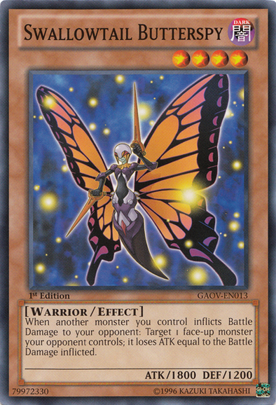 Swallowtail Butterspy - GAOV-EN013 - Common - 1st Edition available at 401 Games Canada