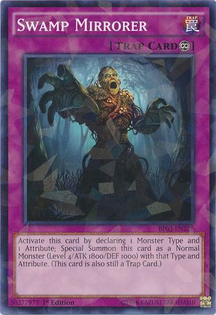 Swamp Mirrorer (Shatterfoil) - BP03-EN236 - Shatterfoil Rare - 1st Edition