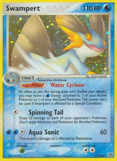 Swampert - 11/106 - Holo Rare available at 401 Games Canada