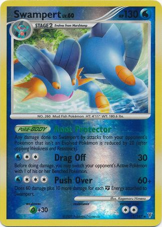 Swampert - 12/147 - Holo Rare - Reverse Holo available at 401 Games Canada