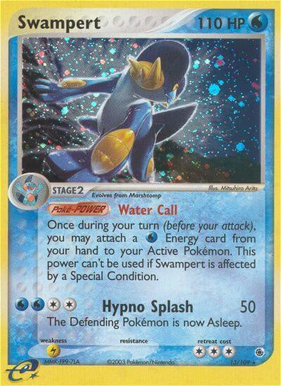 Swampert - 13/109 - Holo Rare available at 401 Games Canada