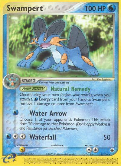 Swampert - 23/109 - Rare available at 401 Games Canada