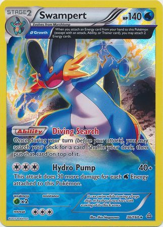 Swampert - 36/160 - Holo Rare available at 401 Games Canada